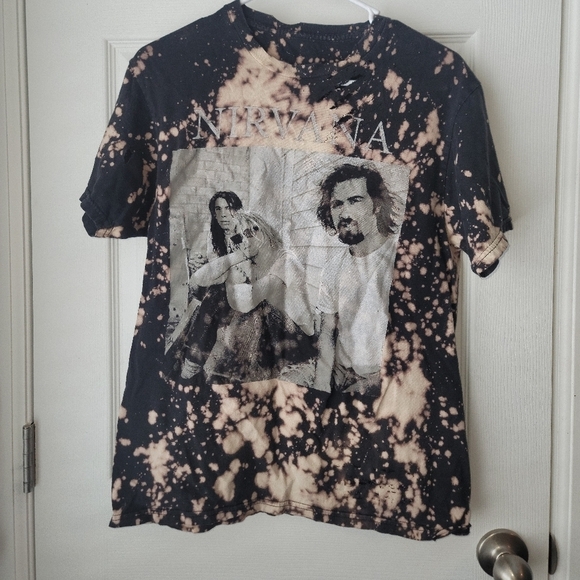 NIRVANA Other - Nirvana Tie Dye Short Sleeve Crew Neck T-shirt No Tag SZ L